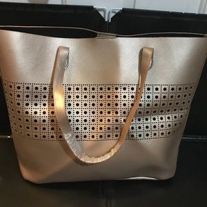 Champagne tote bag